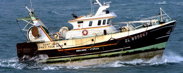 French fishing boats (File) - Sputnik International