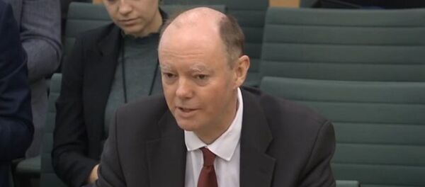 Professor Chris Whitty, UK's Chief Medical Adviser - Sputnik International