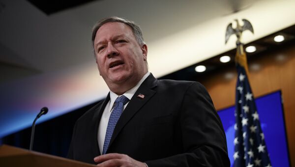 Secretary of State Mike Pompeo speaks during a news conference at the State Department in Washington, Thursday, 5 March 2020. - Sputnik International