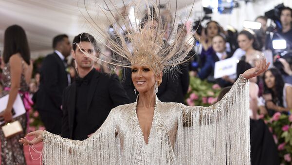 Celine Dion attends The Metropolitan Museum of Art's Costume Institute benefit gala celebrating the opening of the Camp: Notes on Fashion exhibition on Monday, May 6, 2019, in New York - Sputnik International