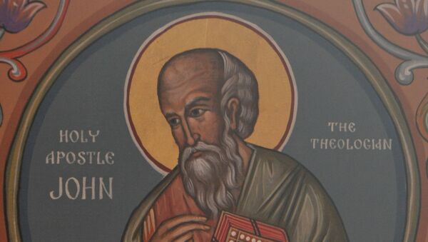 St. John the Apostle, a Theologian Icon - Sputnik International