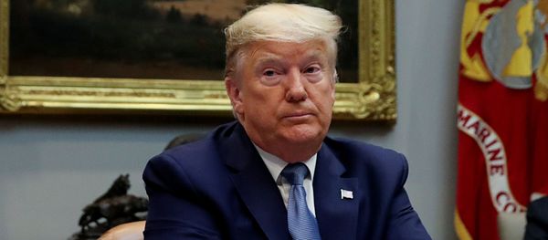 U.S. President Donald Trump participates in a coronavirus briefing with health insurers in the Roosevelt Room of the White House in Washington, U.S., March 10, 2020 - Sputnik International