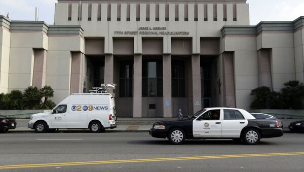 The 77th Street Police station is seen south of downtown in Los Angeles - Sputnik International