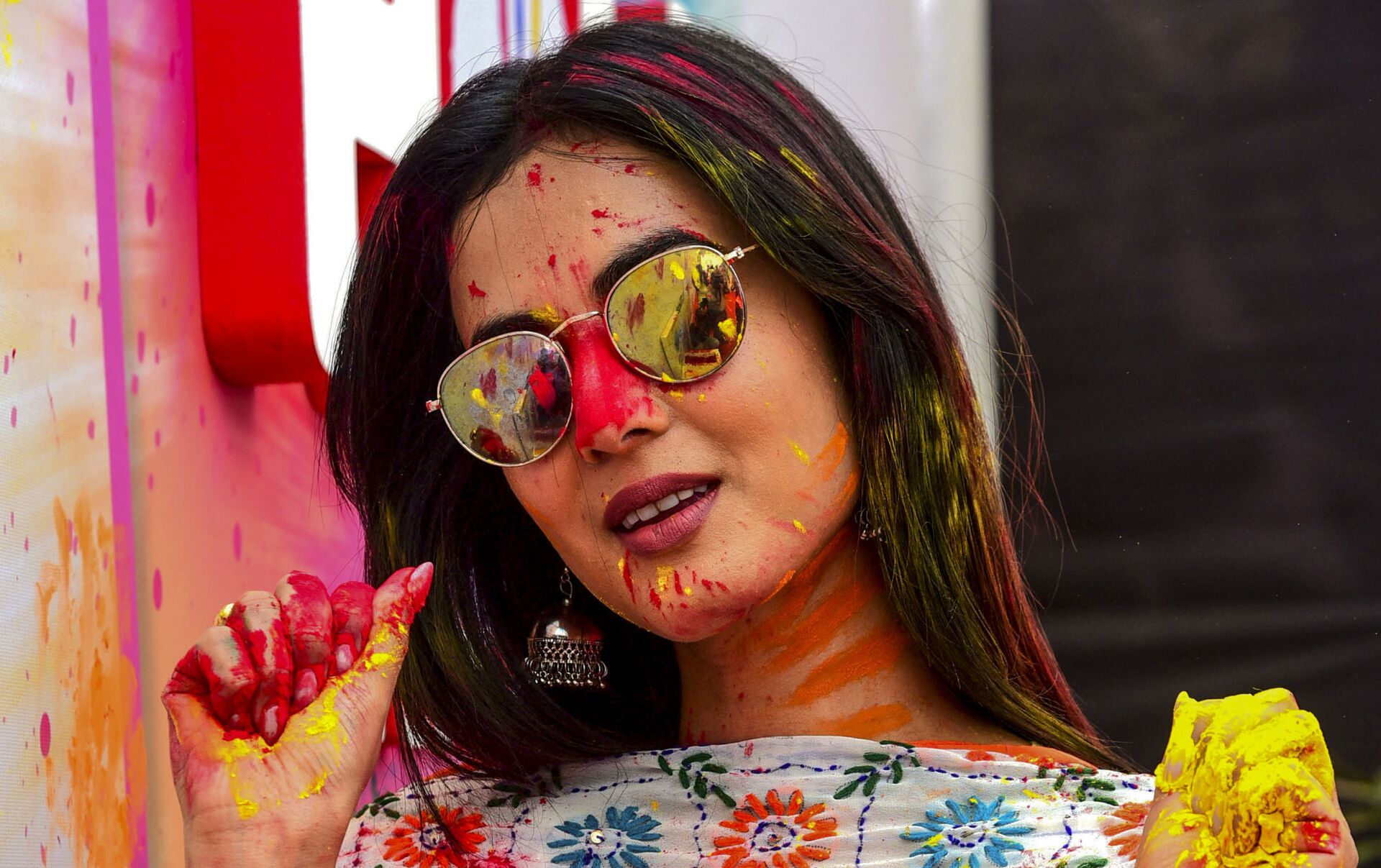 Holi Festival Portraits Photos and Images | Shutterstock