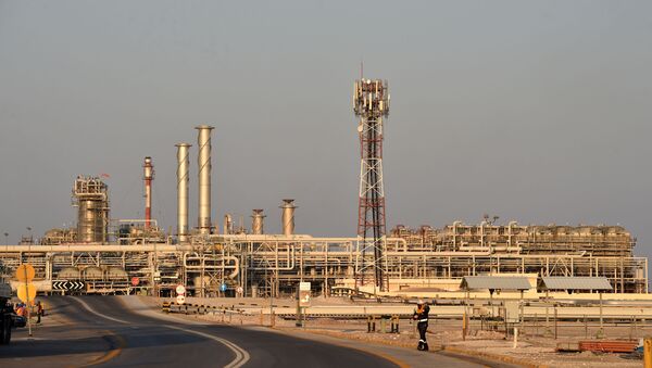 A general view of Saudi Aramco's Abqaiq oil processing plant on September 20, 2019.  - Sputnik International