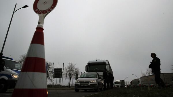 French-German border - Sputnik International