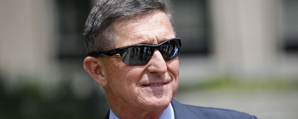 Michael Flynn, President Donald Trump's former national security adviser, departs a federal courthouse after a hearing, Monday, June 24, 2019, in Washington Michael Flynn, President Donald Trump's former national security adviser, departs a federal courthouse after a hearing, Monday, June 24, 2019, in Washington - Sputnik International