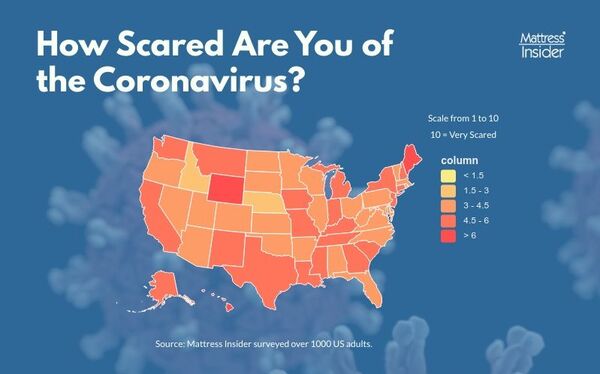 Nearly One-Third of US 'Losing Sleep' Over Coronavirus Worries, Wyoming, Hawaii Top List - Survey Nearly One-Third of US 'Losing Sleep' Over Coronavirus Worries, Wyoming, Hawaii Top List - Survey - Sputnik International