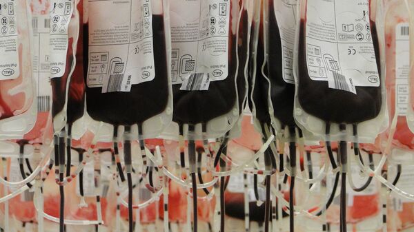 Blood plasma bags - Sputnik International
