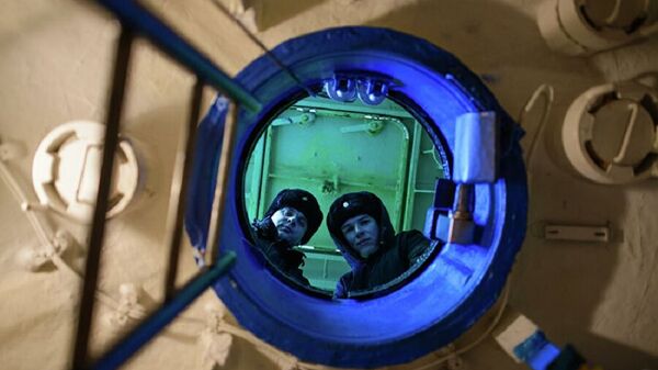 Crew members of atomic  submarine Severodvinsk - Sputnik International