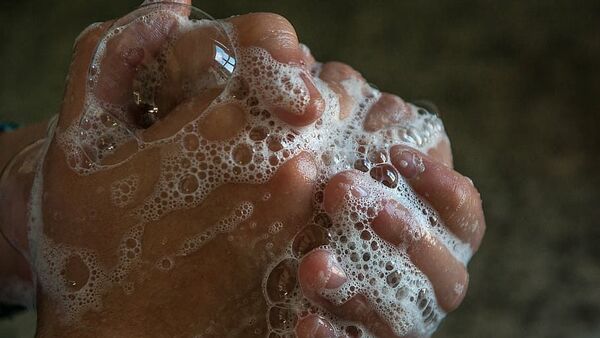 hands washing - Sputnik International