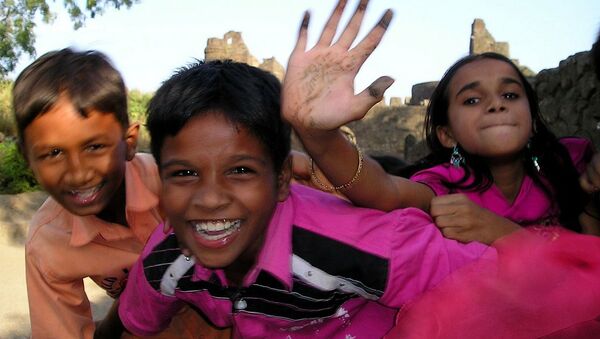 India Children - Sputnik International