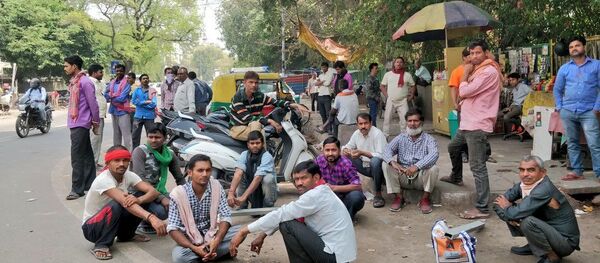 Indian daily wagers Indian daily wagers - Sputnik International