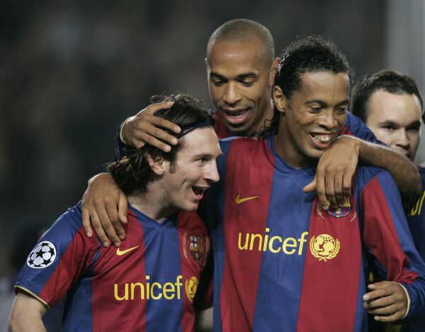 Messi Won't Pay $3.8 Million to Help Former Barcelona Teammate Ronaldinho Get Out of Jail - Report Messi Won't Pay $3.8 Million to Help Former Barcelona Teammate Ronaldinho Get Out of Jail - Report - Sputnik International