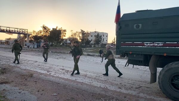 Russian military police in Idlib - Sputnik International