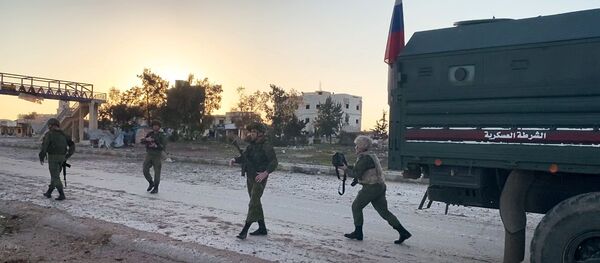 Russian military police in Idlib - Sputnik International