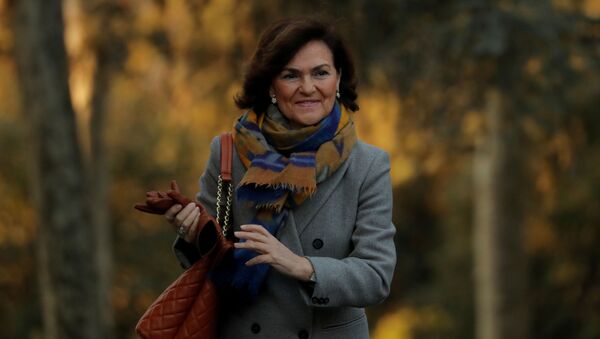 Spain's Deputy Prime Minister Carmen Calvo - Sputnik International