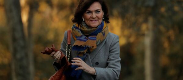 Spain's Deputy Prime Minister Carmen Calvo - Sputnik International
