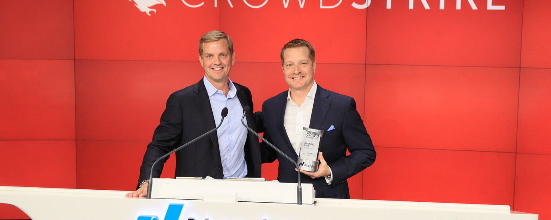 CrowdStrike made its trading debut on the Nasdaq in June after pricing its IPO at $34 a share - Sputnik International, 1920, 24.03.2020