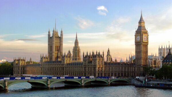 UK Parliament at Sunset - Sputnik International