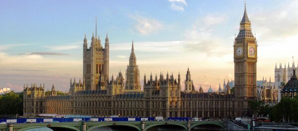 UK Parliament at Sunset UK Parliament at Sunset - Sputnik International