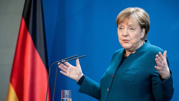 German Chancellor Angela Merkel  - Sputnik International