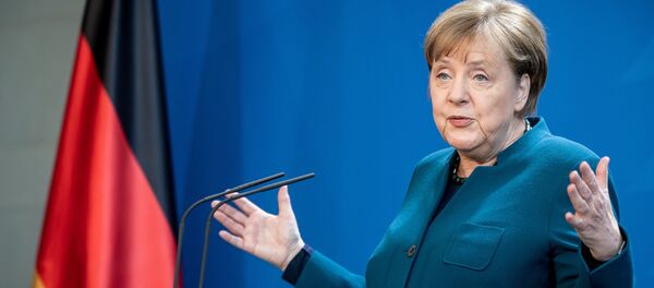 German Chancellor Angela Merkel  - Sputnik International