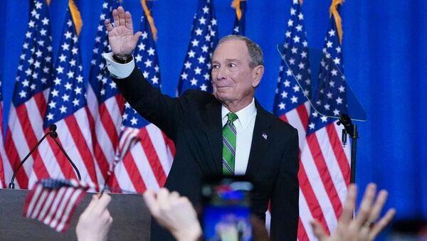 Former Democratic U.S. presidential candidate Mike Bloomberg appears at a news conference after ending his campaign for president in Manhattan in New York City, New York, U.S., March 4, 2020. - Sputnik International