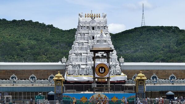 Tirumala Venkateswara temple entrance - Sputnik International