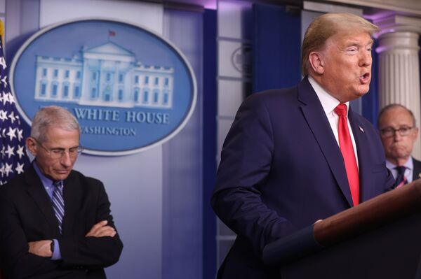 Trump’s COVID-19 Response May Turn More Blue States Red Than Any Time Since 1988 - Observer - Sputnik International