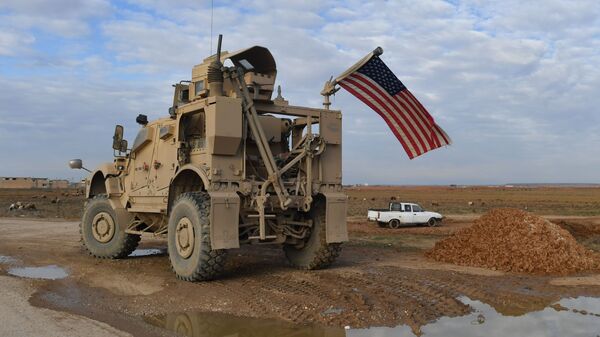 A US patrol in al-Hasakah province, file photo. - Sputnik International