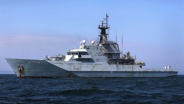 HMS Mersey. Handout released by the Royal Navy on March 26, 2020. - Sputnik International