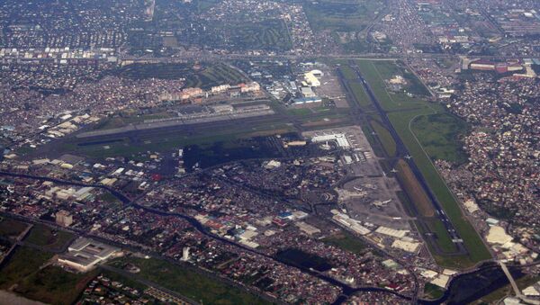 Aerial view of the Ninoy Aquino International Airport in Metro Manila, the Philippines - Sputnik International