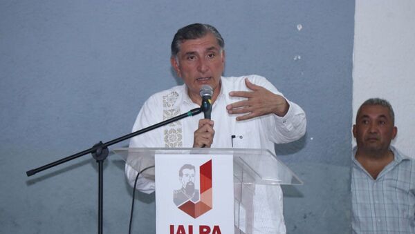 Governor of AMLO's Home State of Tabasco, Adán Augusto López Hernández - Sputnik International