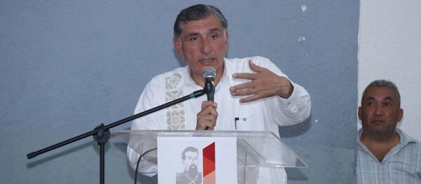 Governor of AMLO's Home State of Tabasco, Adán Augusto López Hernández - Sputnik International