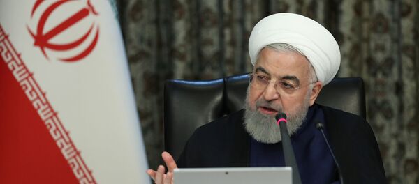 Iranian President Hassan Rouhani speaks during a meeting of the Iranian government task force on the coronavirus, in Tehran, Iran, March 21, 2020 Iranian President Hassan Rouhani speaks during a meeting of the Iranian government task force on the coronavirus, in Tehran, Iran, March 21, 2020 - Sputnik International