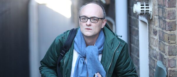 Dominic Cummings, special advisor for Britain's Prime Minister Boris Johnson, leaves his home, as the spread of the coronavirus disease (COVID-19) continues, in London, Britain, March 23, 2020 - Sputnik International