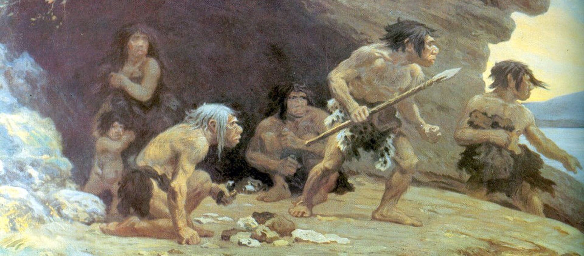 Le Moustier Neanderthals - Sputnik International, 1920, 07.07.2020