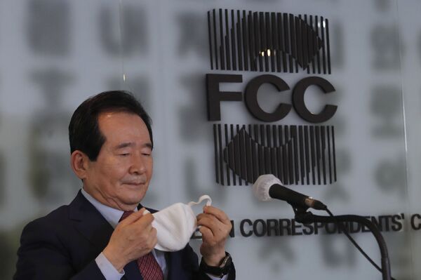 South Korea's Prime Minister Urges for COVID-19 Caution Ahead of Halloween Weekend South Korea's Prime Minister Urges for COVID-19 Caution Ahead of Halloween Weekend - Sputnik International