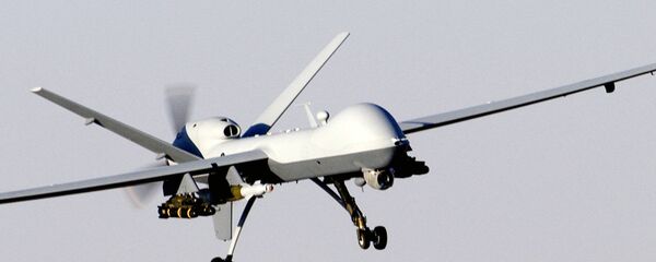 MQ-9_Reaper_in_flight_(2007) Drone - UAV - Sputnik International
