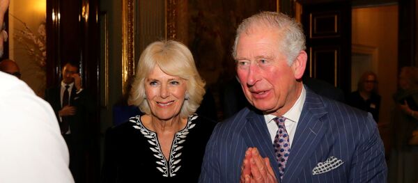 Britain's Prince Charles and Camilla, Duchess of Cornwall attend the Commonwealth Reception at Marlborough House, in London, Britain March 9, 2020 - Sputnik International