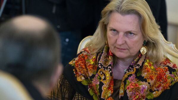 Austrian Foreign Minister Karin Kneissl  (File) - Sputnik International