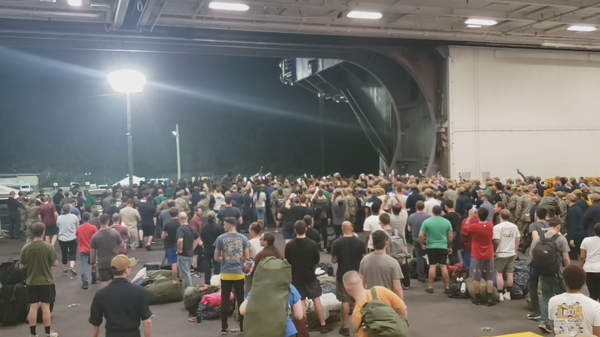 Outbreak Aboard the USS Theodore Roosevelt Reveals Curious Coronavirus Anomaly – Reports Outbreak Aboard the USS Theodore Roosevelt Reveals Curious Coronavirus Anomaly – Reports - Sputnik International