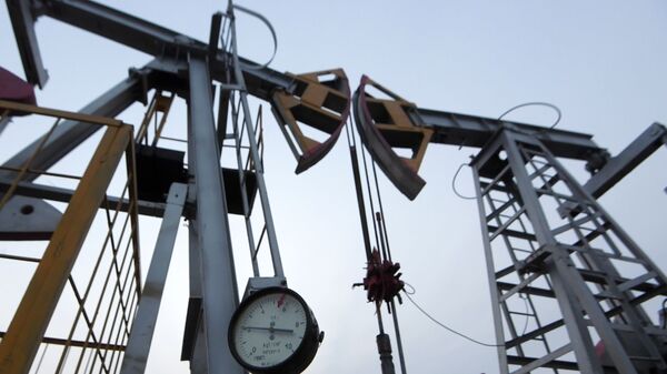 Oil pumpjack in the Republic of Tatarstan, Russia - Sputnik International