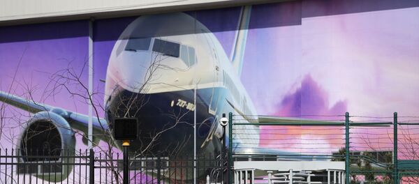 Boeing airplane manufacturing plant outside Seattle, in Renton, Washington - Sputnik International