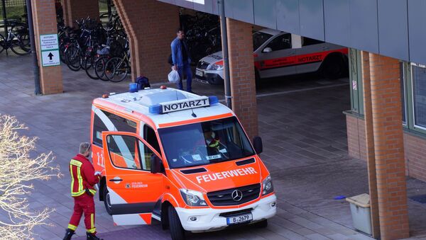 Ambulance Near Hospital in Berlin, Germany - Sputnik International
