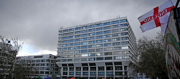 A general view of St Thomas' Hospital is seen in London on March 12, 2020. - The British government was expected Thursday to implement the second phase of its plan to deal with the coronavirus outbreak but rejected calls for parliament to be suspended after an MP tested positive A general view of St Thomas' Hospital is seen in London on March 12, 2020. - The British government was expected Thursday to implement the second phase of its plan to deal with the coronavirus outbreak but rejected calls for parliament to be suspended after an MP tested positive - Sputnik International