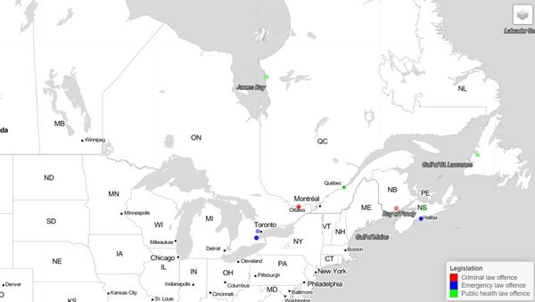 Policing the Pandemic in Canada - Sputnik International