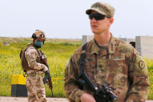 US Troops Hunker Down in Iraq, Deploy Patriots at Bases Struck by Iranian Missiles US Troops Hunker Down in Iraq, Deploy Patriots at Bases Struck by Iranian Missiles - Sputnik International