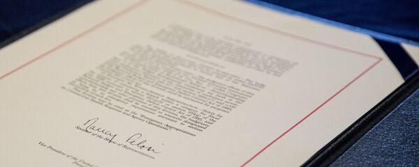 The Coronavirus Aid, Relief, and Economic Security (CARES) Act  - Sputnik International